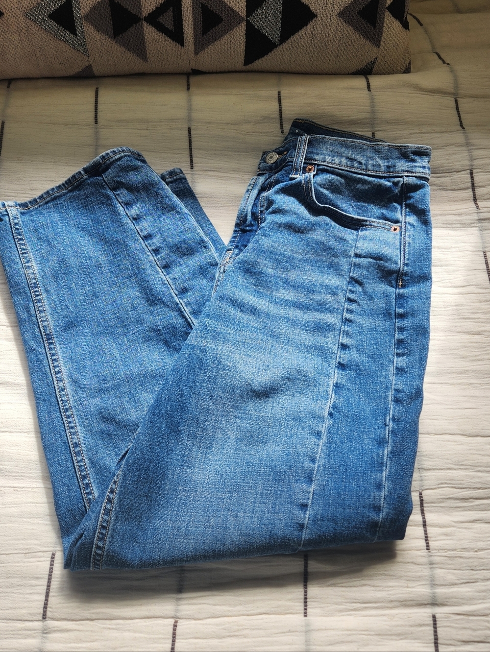 Womens Old Navy Barrel Jeans